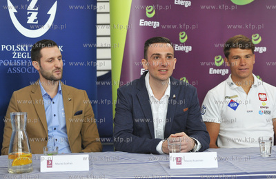 Sopot. Sopocki Klub Zeglarski. Spotkanie z windsurferka...