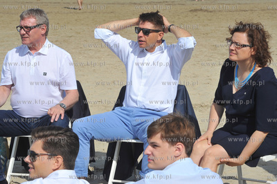 Sopot. Plaza k. Tawerny Rybitwa. Spotkanie Raszarda...