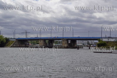 Gdańsk. Most Siennicki. W czasie przeglądu gwarancyjnego...