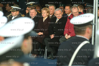 Chrzest fregaty rakietowej ORP "Gen. T. Kosciuszko"....
