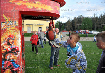 Po otwarciu nowej remizy OSP w Sulminie i poswieceniu...