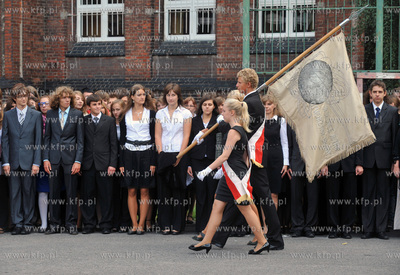 Inauguracja roku szkolnego z udzialem premiera Donalda...