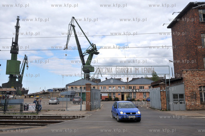 Jana z Kolna w Gdansku. Na bramie nr 3 prowadzacej...