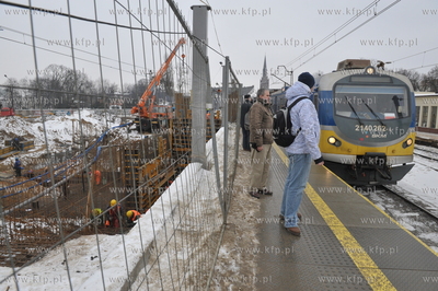 Gdansk Dolny Wrzeszcz. Przebudowa dworca PKP, peronu...
