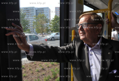 Pierwszy przejazd tramwaju nowa linią na trasie Siedlce...