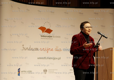 Gdansk. Polska Filharmonia Baltycka. Konferencji pt...