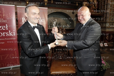 Gdansk. Dwor Artusa. Gala wreczenia Orlow Pomorskich...