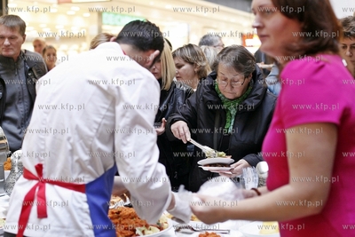 Gdansk. Galeria Baltycka. Larry Okey Ugwu, Prezes Stowarzyszenia...