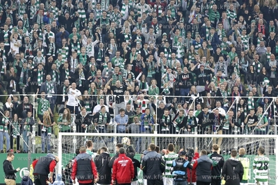 Gdańsk. Energa Stadion. Mecz o mistrzostwo Ekstraklasy...