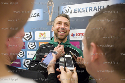 Konferencja prasowa przed meczem Lechia Gdańsk Legia...