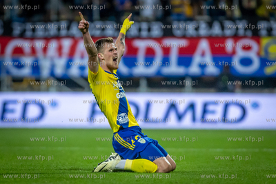 Baraże o ekstraklasę. Arka Gdynia - Odra Opole. Nz.
30.11.2023
fot....