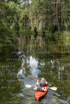 Szlak kajakowy Wielkim Kanałem Brdy - to sztuczny...