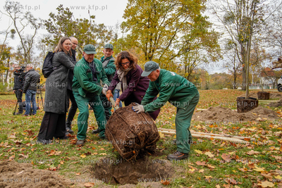 Park Przymorze. Inauguracja cyklu jesiennych nasadzeń...