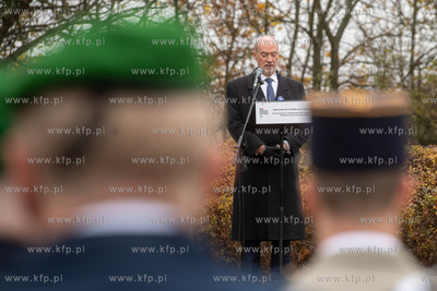 Wojskowy Cmentarz Francuski w Gdańsku. Uroczystości...