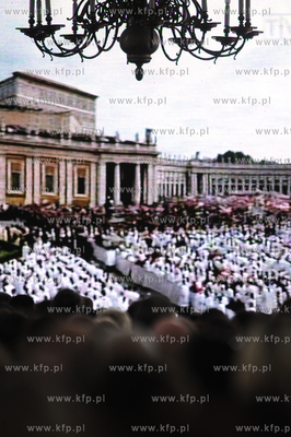 Relacja z uroczystosci beatyfikacji Jana Pawla II w...