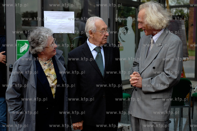 Gdansk. Dziedziniec Polskiej Filharmoni Baltyckiej....