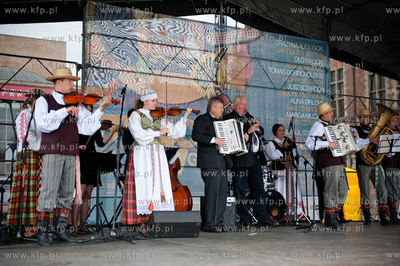 Festiwal Wilno na Targu Weglowym w Gdansku. Jarmark...