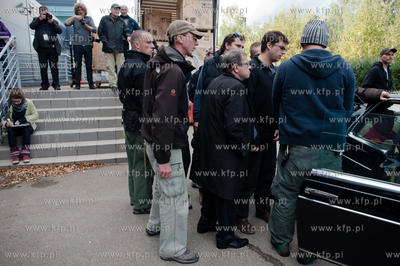 Gdynia. Plan zdjeciowy filmu pt Uklad Zamkniety w rezyserii...