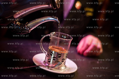 Restauracja Gdanska przy ul. Sw. Ducha. Barysta Waldemar...