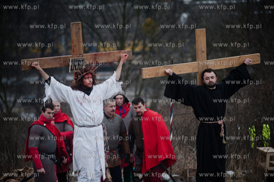 Wielki Piatek. Misterium Meki Panskiej na ulicach Gdanska.
29.03.2013
fot....