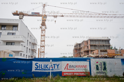 Tragiczny wypadek na budowie osiedla przy ulicy Uczniowskiej...