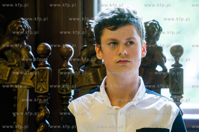 Gdansk. Nowy Ratusz. Uroczystosc wreczenia nagrod w...