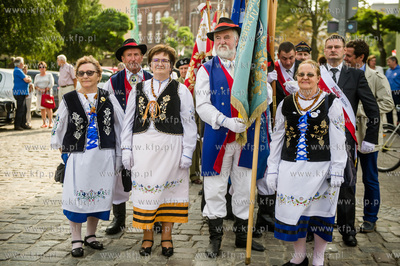 Gdansk. Obchody 35 lecia podpisania Porozumien Sierpniowych....