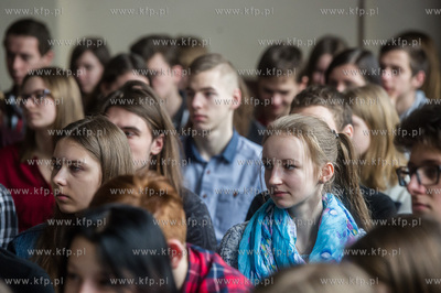 Gdansk. VIII Liceum Ogolnokształcace. Lekcja edukacji...