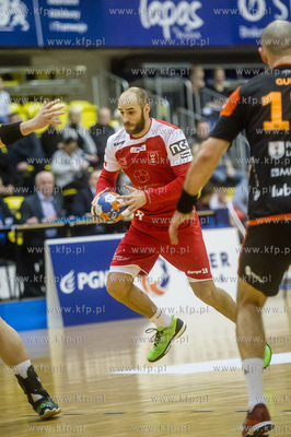 Gdańsk. Hala AWFiS. Mecz PGNiG Superligi Piłki Ręcznej,...