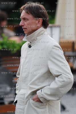 VIII Festiwal Dobrego Humoru w Gdansku. Nz. Krzysztof...