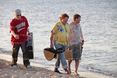 Gdansk - Brzezno. Plan zdjeciowy filmu MILION DOLAROW...