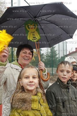 Pszczolki. Uroczyste otwarcie kompleksu boisk sportowych...