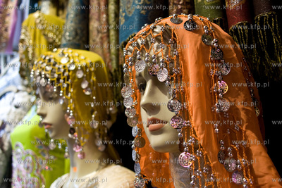 Amman.Jordania NZ Syoisko z arabskimi okryciami glowy...