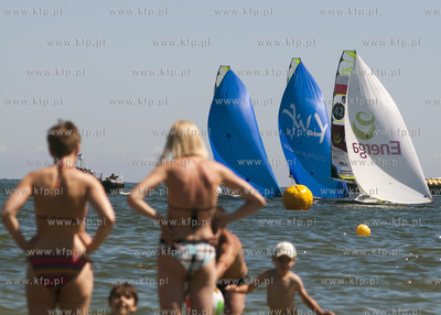 Regaty LOTTO 49er Grand Prix Gdynia 2014. 19.07.2014...