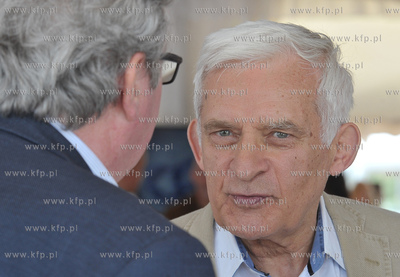 Sopot. Hipodrom. Zawody CSIO. Zaproszeni goscie. Nz...