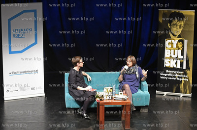 Sopot. Teatr na Plaży. Literacki Sopot. Spotkanie...