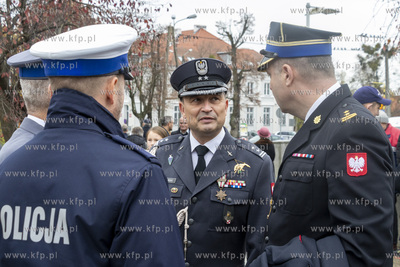 Obchody Święta Niepodległości . Uroczystości na...