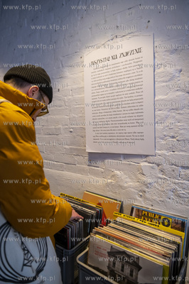 Sopot. Dwie Zmiany. Giełda płyt winylowych.12.02.2023...