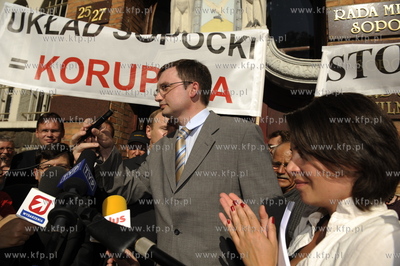 Sesja Rady Miasta Sopotu. Spotkanie dotyczylo glownie...