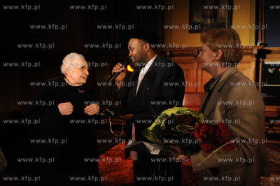 Gdansk, Ratusz Staromiejski. Uroczystosc wreczenia...