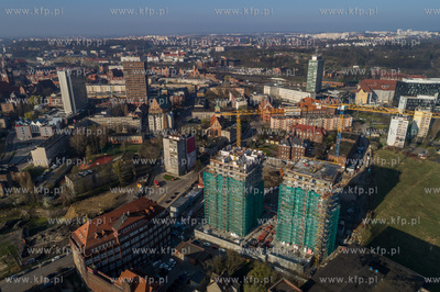 Gdansk, Mlode Miasto, tereny dawnej Stoczni Gdansk....