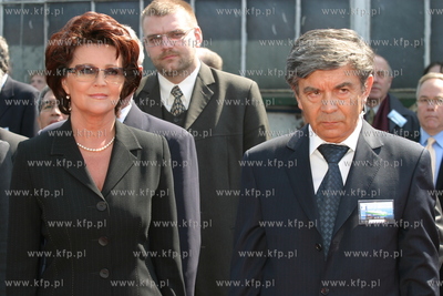 Stocznia Gdynia, chrzest samochodowca Amber Arrow zbudowanego...