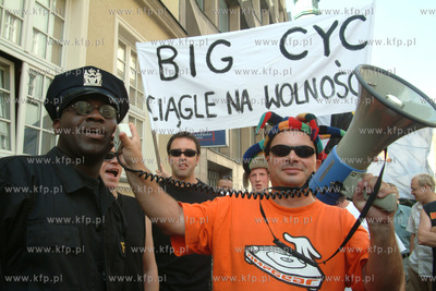 15 - lecie istnienia zespolu BIG CYC. Nz Krzysztof...