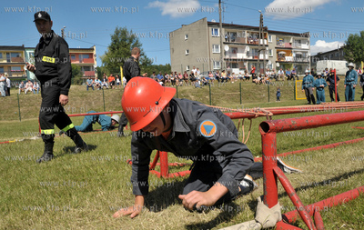 Zawody jednostek  Ochotniczych Strazy Pozarnej gminy...