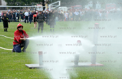 Gminne Zawody Sportowo - Pozarnicze OSP w Leznie. 24.06.2012...