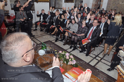 Inauguracyjna sesja Rady Miasta Gdanska w Wielkiej...