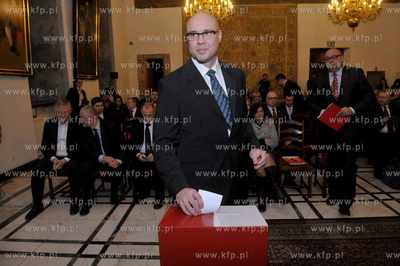 Inauguracyjna sesja Rady Miasta Gdanska w Wielkiej...