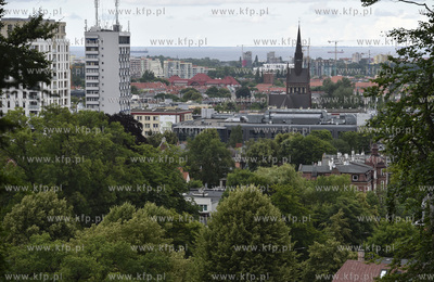 Gdańsk Wrzeszcz. Punkt widokowy na ul. Jaśkowa Dolina,...