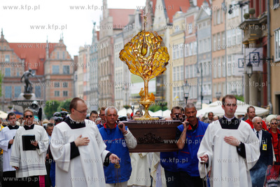 Gdansk. Procesja glowna Bozego Ciala.
23.06.2011
fot....