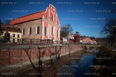 Gdansk Orunia. Kościół św. Ignacego, który jest...